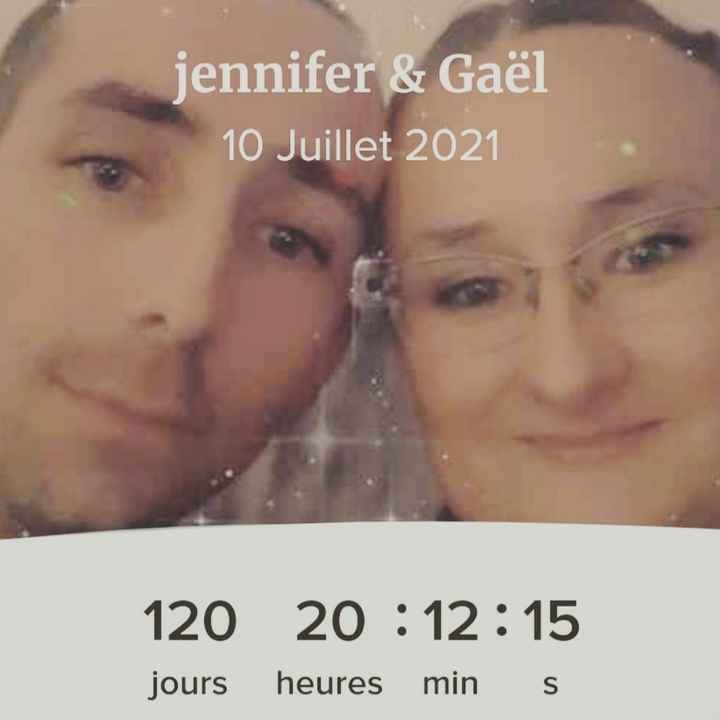Combien de jours il te reste avant le mariage ? - 1