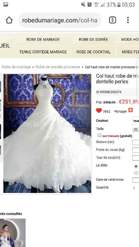Combien t'a coûté ta robe ? 👗 - 1