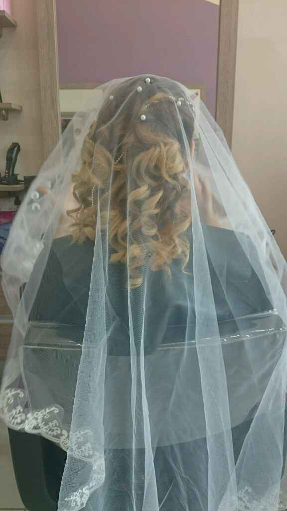 Dernière essaie mariage  coiffure - 1