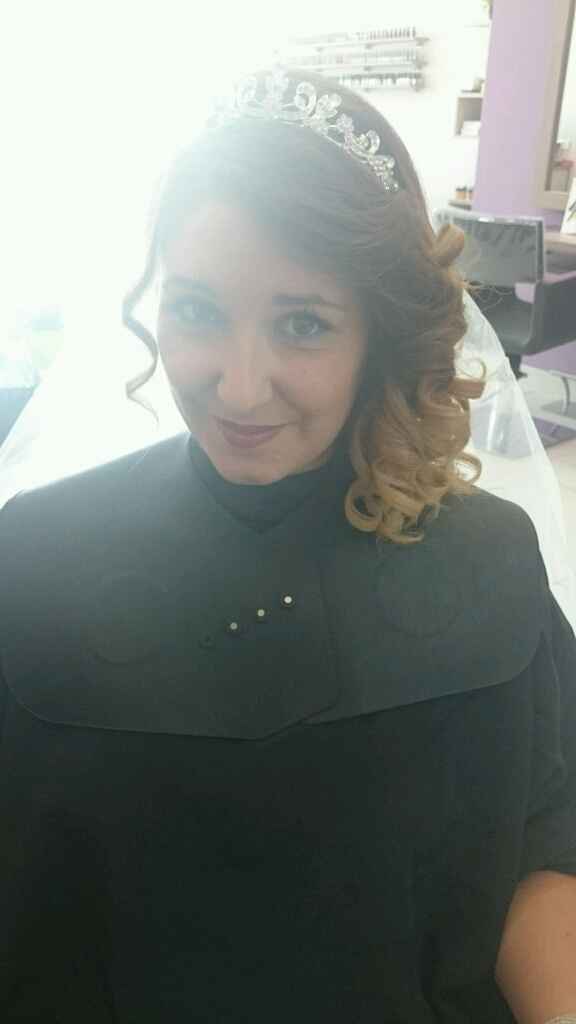 Dernière essaie mariage  coiffure - 2