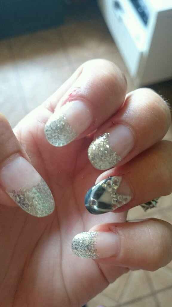 Ongle pour mariage fait - 1
