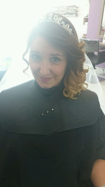 Dernière essaie mariage  coiffure - 2