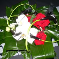 Bouquet centre table invités