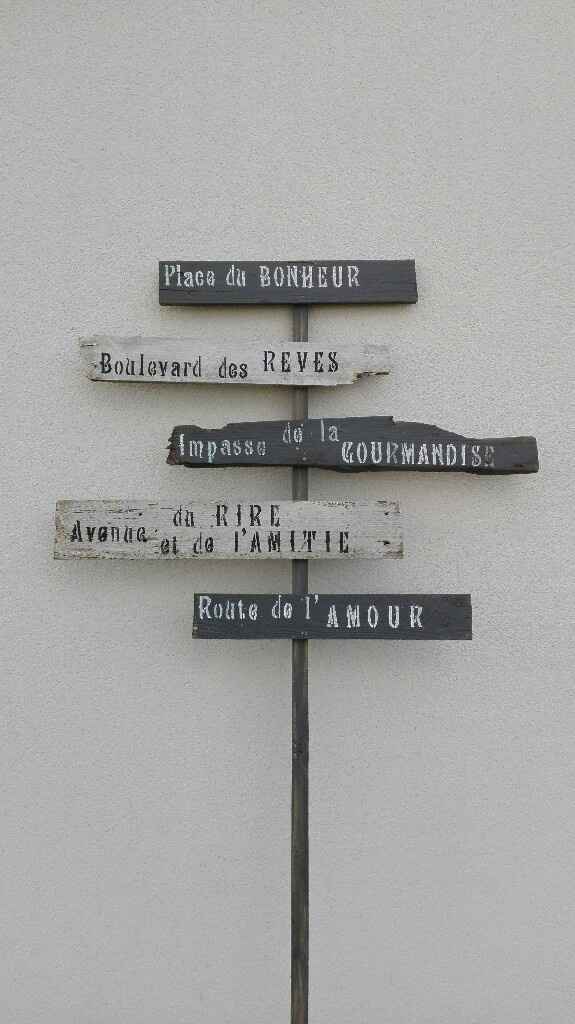  Panneau directionnel - 1