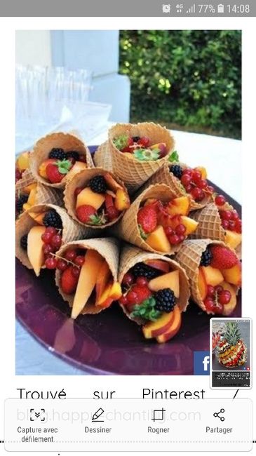 Brochette de fruit - 1