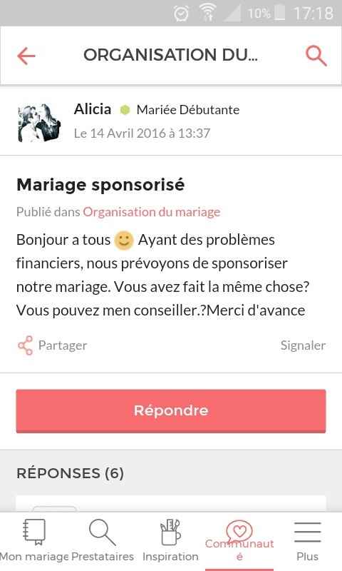 Mariage sponsorisé, qu'en pensez-vous ? - 1