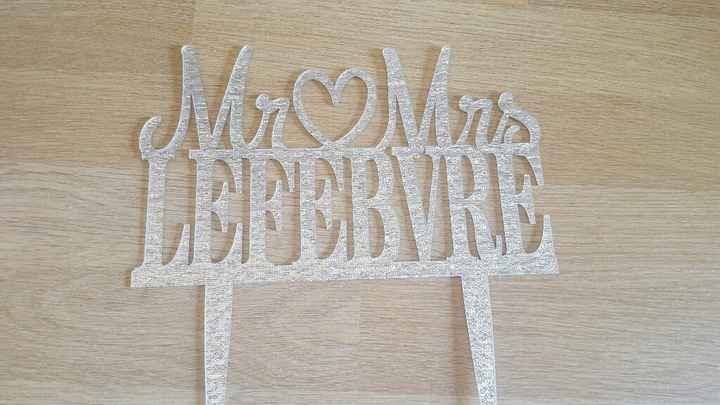 Vos caketopper - 1