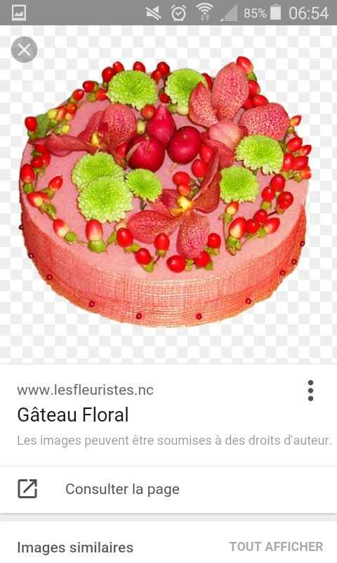 Gâteaux floraux - 5