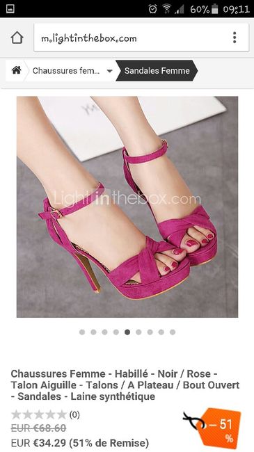 Chaussures de la mariée - 1