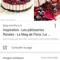 Gâteaux floraux - 4