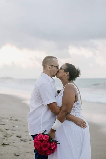 Mariage plage sabrina et tony