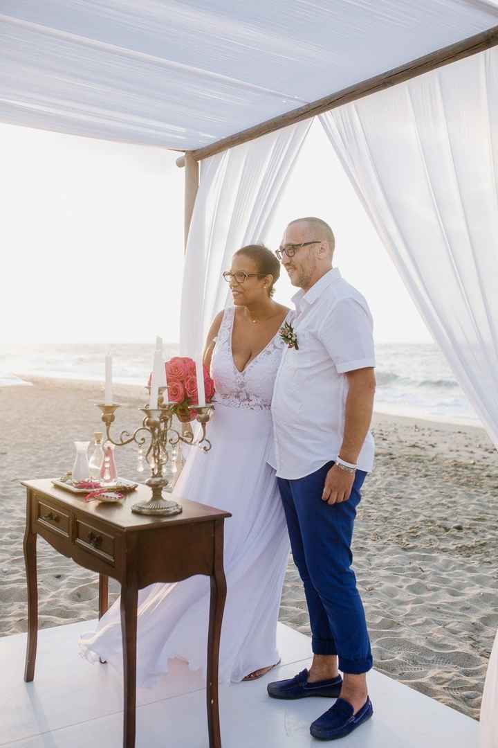 Mariage plage sabrina et tony