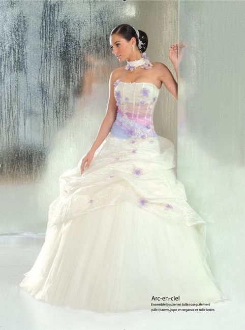  robe arc en ciel