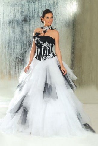 robe bustier noire