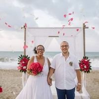 Mariage plage sabrina et tony