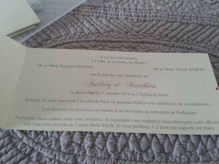 Mariage le 11 octobre 2014 - 3