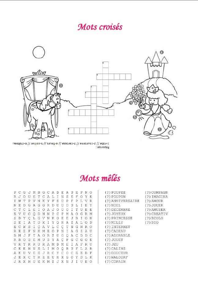 Livret jeux & coloriages filles - page 14