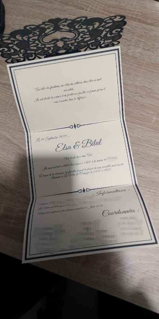 Faire-part terminés ! - 2
