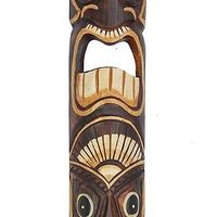 Mon totem tiki pour ma décoration Hawaii