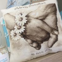 Coussin / porte alliances - 1