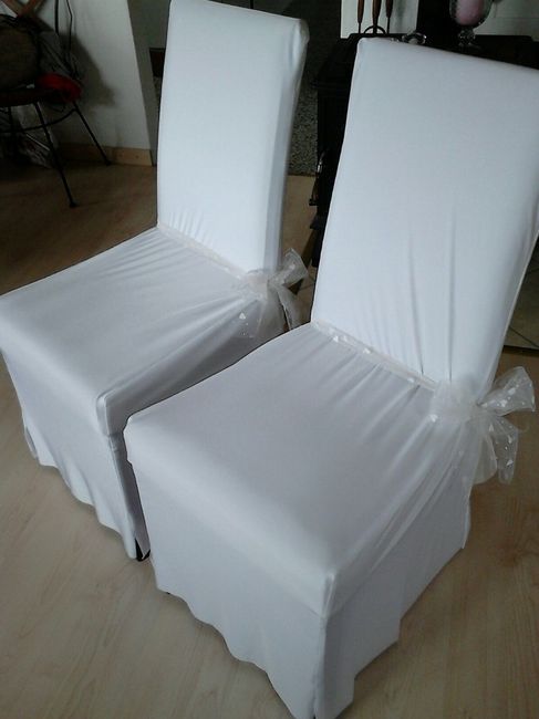 Housse chaise d'église - 1