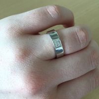 Montrez-moi vos alliances or blanc - 2