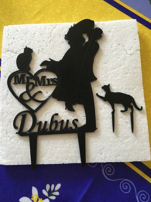 Vos cake topper - 1