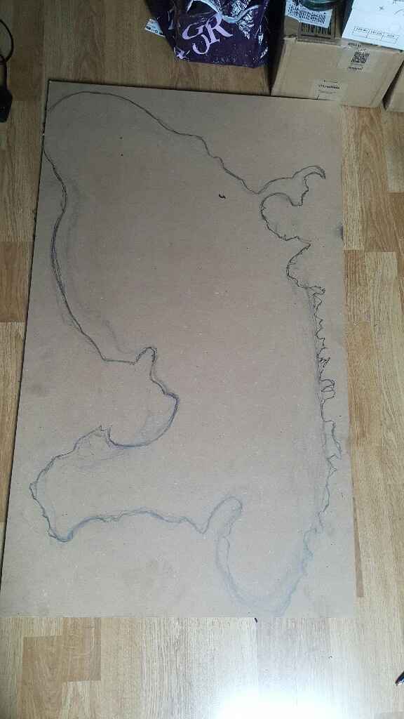 Début diy plan de table - 1