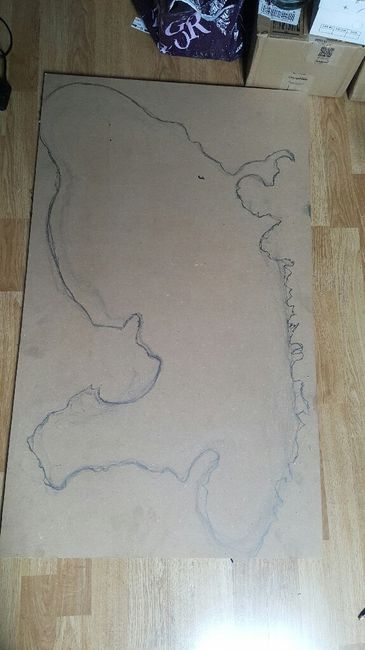 Début diy plan de table - 1