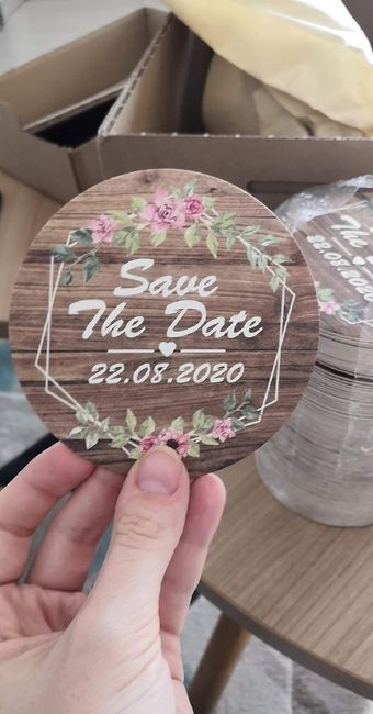 Nos save the date sont arrivés ! - 1