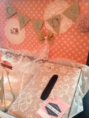 Mon urne/livre d'or valise vintage - 2