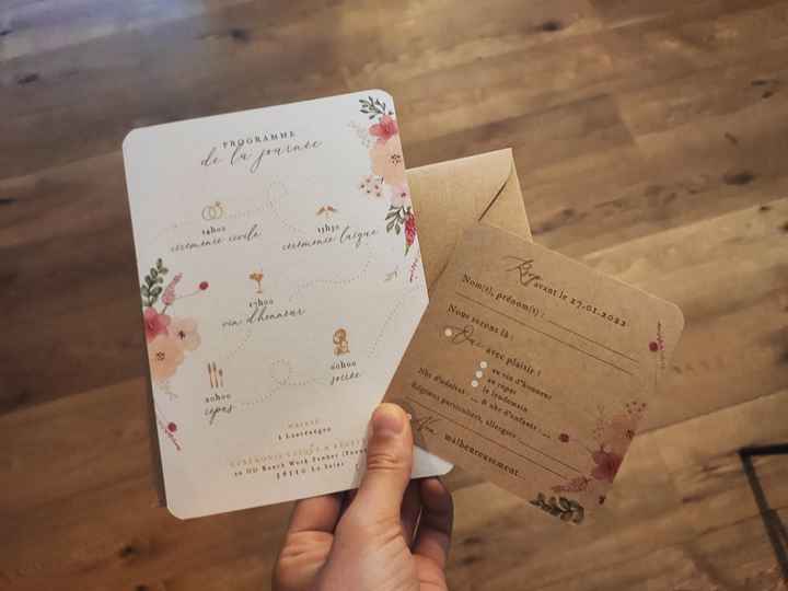 Faire-part mariage - 2