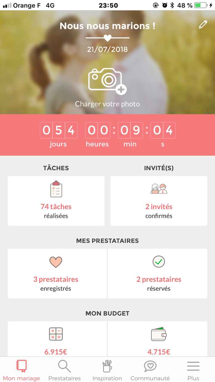 Montrez-moi vos compteurs de mariage 🤵👰 - 1
