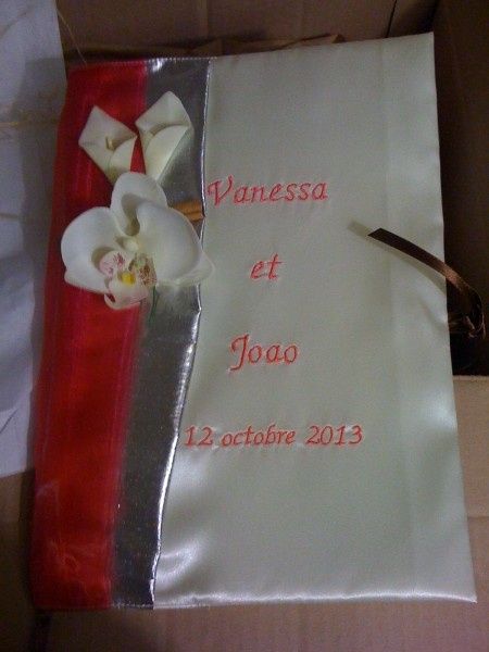 Livre d'or personnalisé