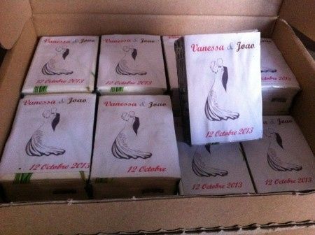 Nos paquets de mouchoirs personnalisés