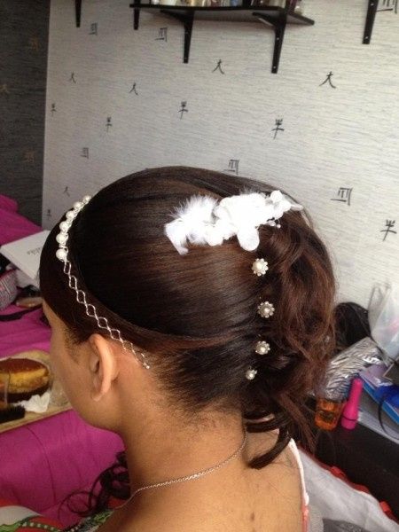 Mon dernier essai coiffure (de dos)