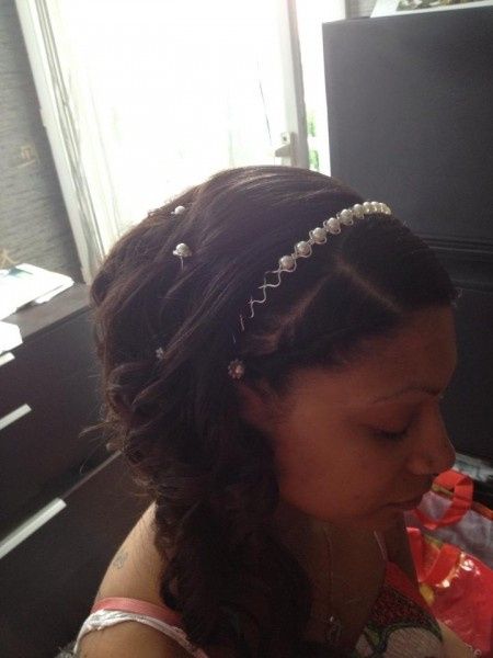 Mon dernier essai coiffure (profil)