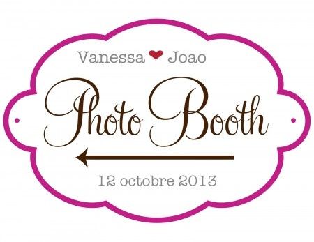 Notre pancarte photobooth