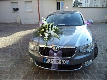 Notre voiture de mariés