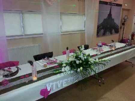 Notre table d'honneur