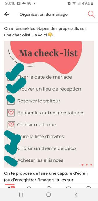 BONUS : Une check-list à cocher ✅ - 1