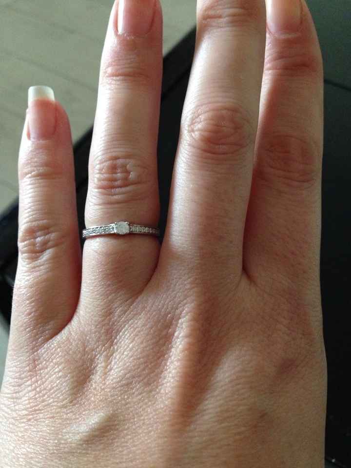 La bague de la demande en mariage - 1