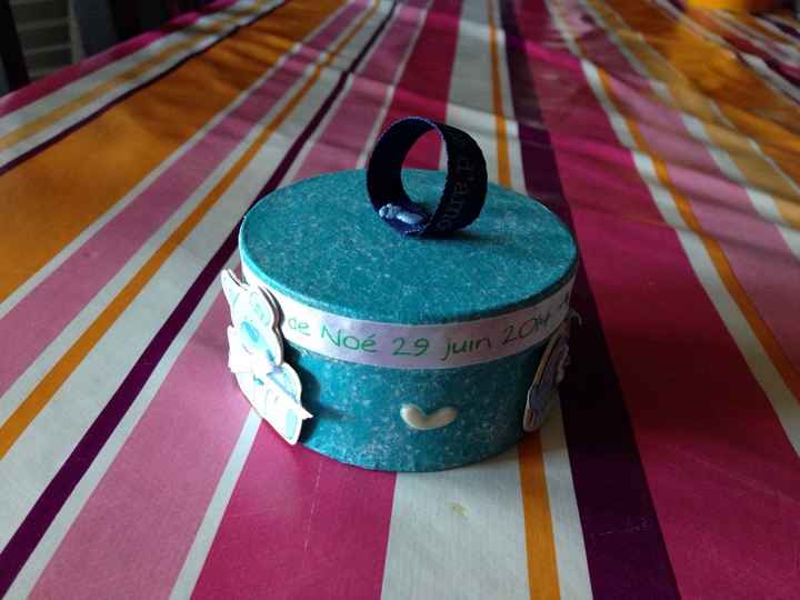 Cherche idée contenant dragées enfants - 1