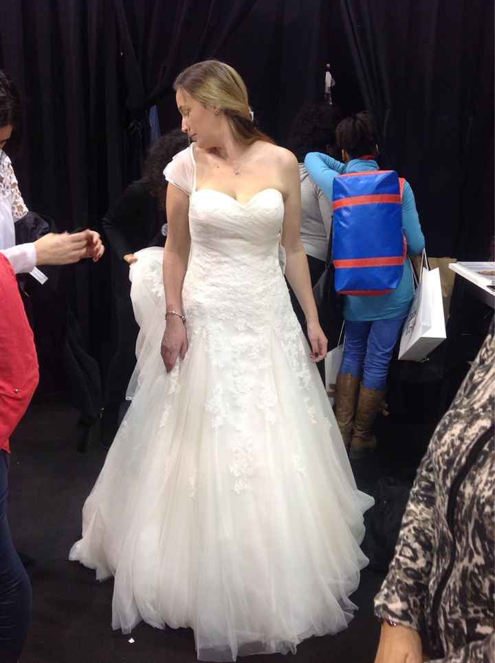 Soutien gorge sous robe pronovias? - 1