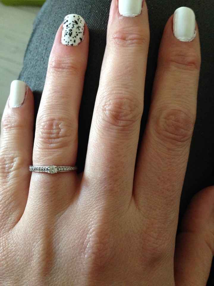 Vos photos de bagues de fiançailles et/ou alliance - 1