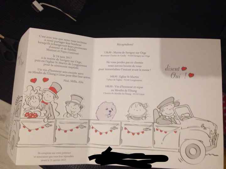 Enfin les faires part! - 1