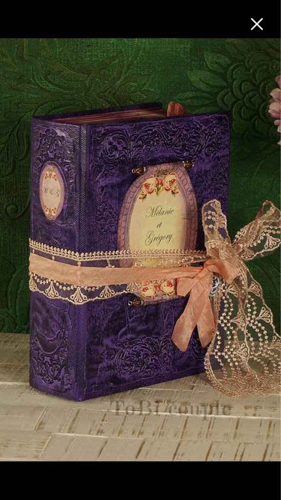 Hésitation pour livre d'or - 1