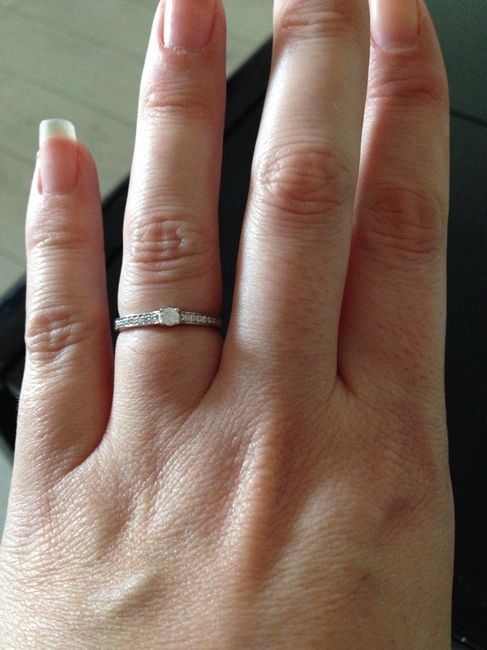 La bague de la demande en mariage - 1