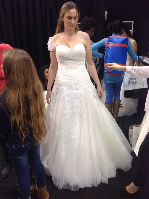 Soutien gorge sous robe pronovias? - 2