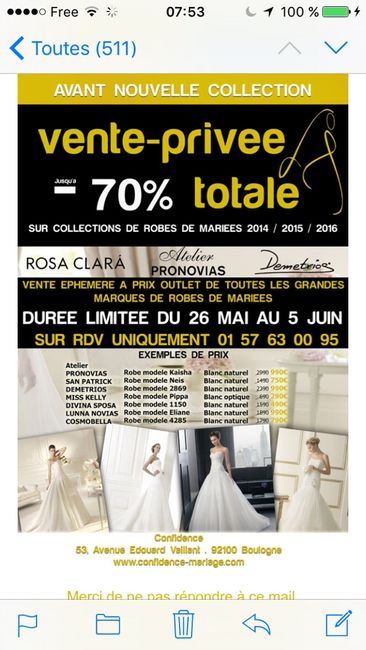 Vente éphémère à boulogne! - 1